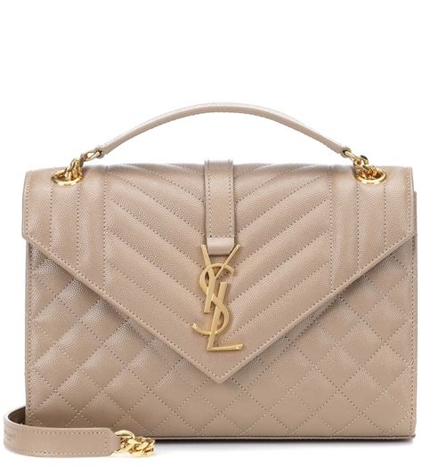 Shop Beige Yves Saint Laurent Online .